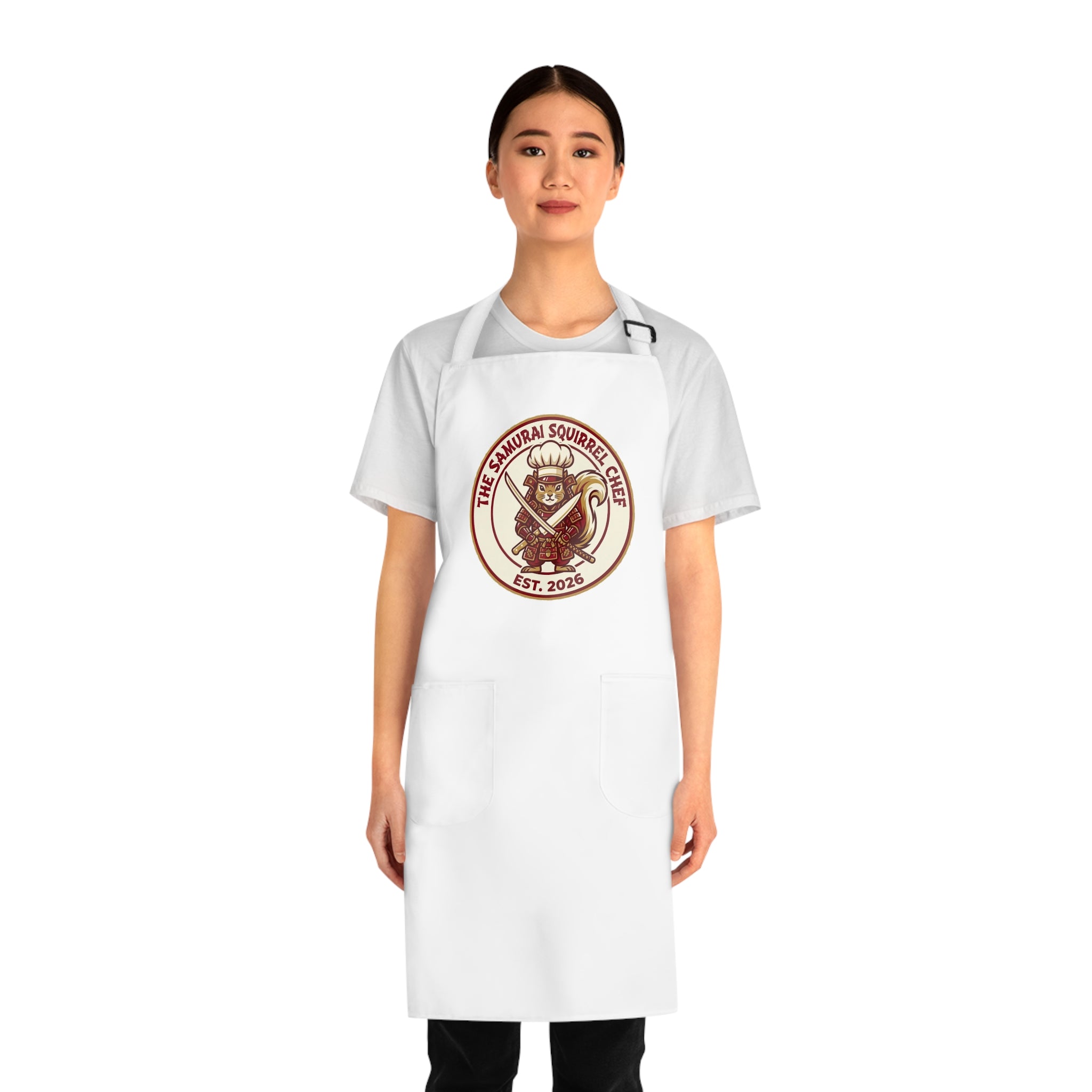 Chef Apron - The Samurai Squirrel Chef